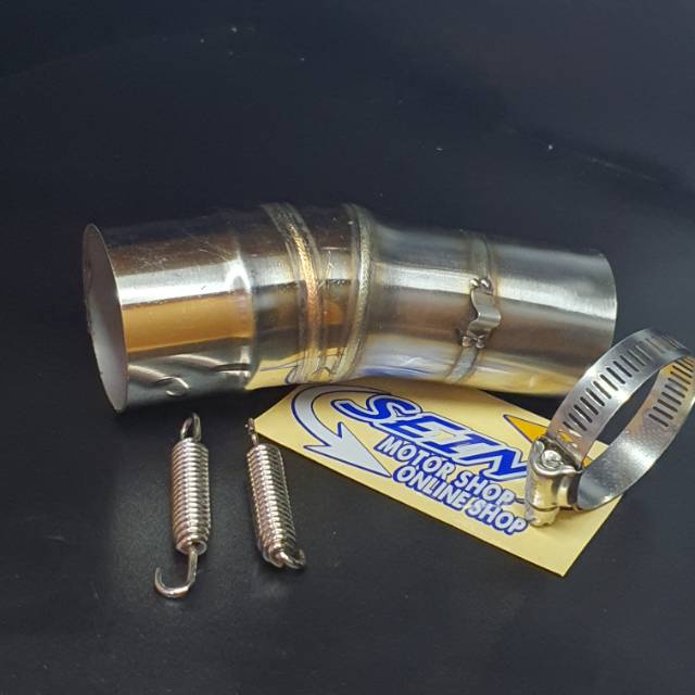 Slip On Ninja 250 Fi Ninja 250 Karbu Stainles Cacing Inlet 50