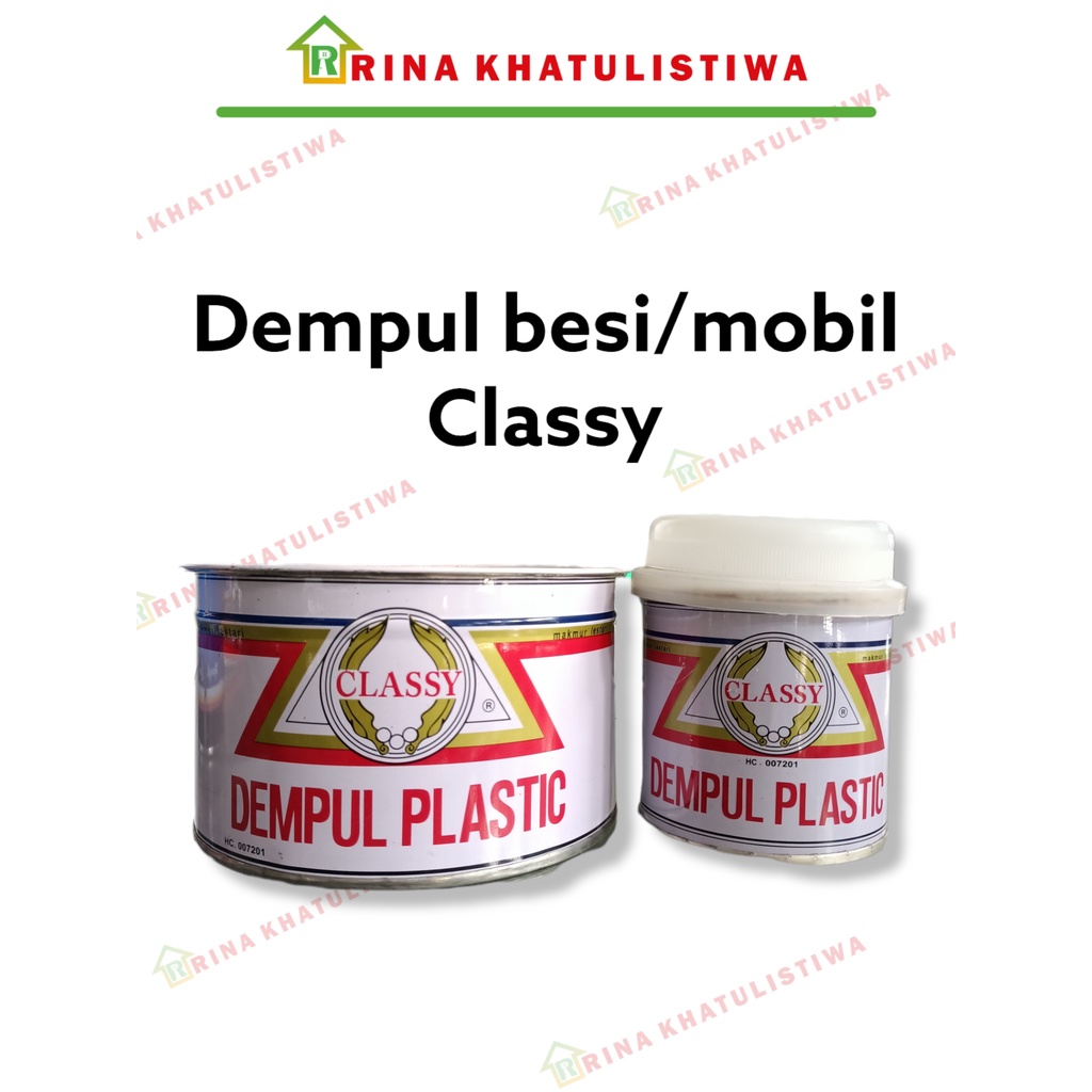 Dempul Classy | Dempul Plastic Classy |Dempul Mobil 1kg, 250gr