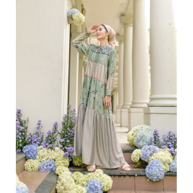 Jelma Dress Kamila Wardrobe warna Dunya, Raheem