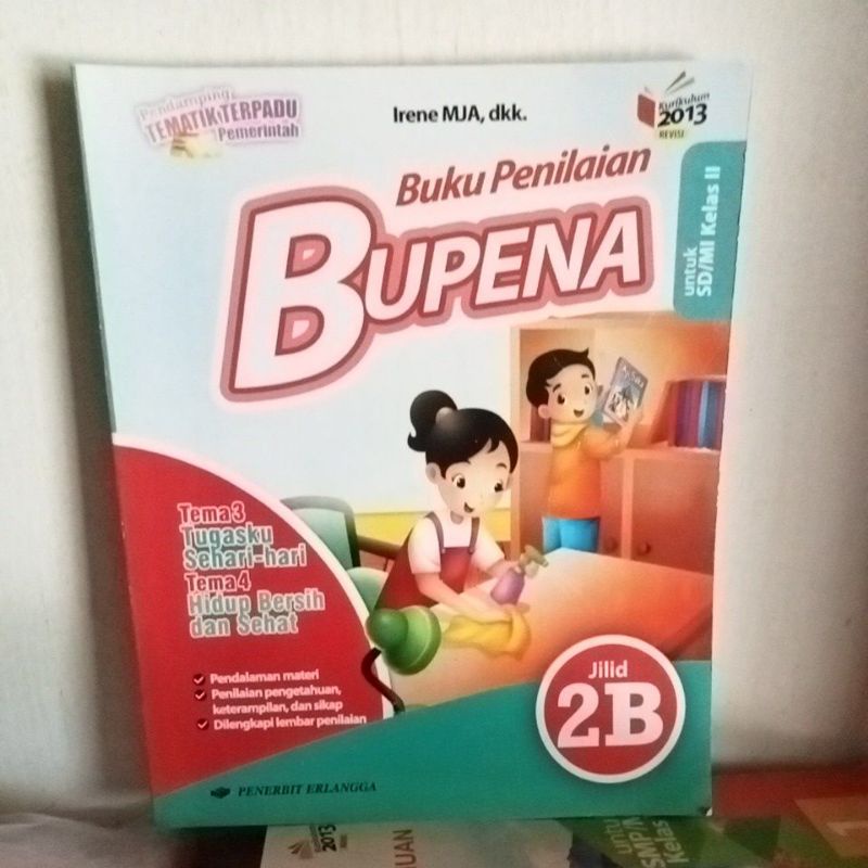 buku bupena 2B kelas 2 SD Erlangga