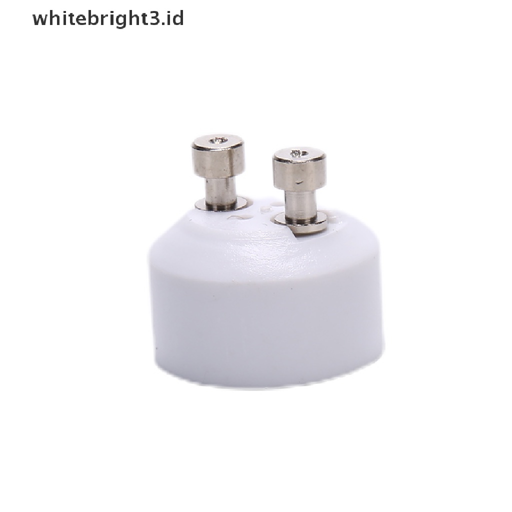 (whitebright3.id) Gu10 Ke MR16 Adapter Konverter Socket Base Lampu Halogen