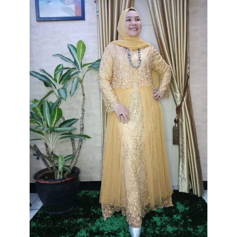 Gamis Siti kebaya/gamis muslim/gamis pesta/gamis modern