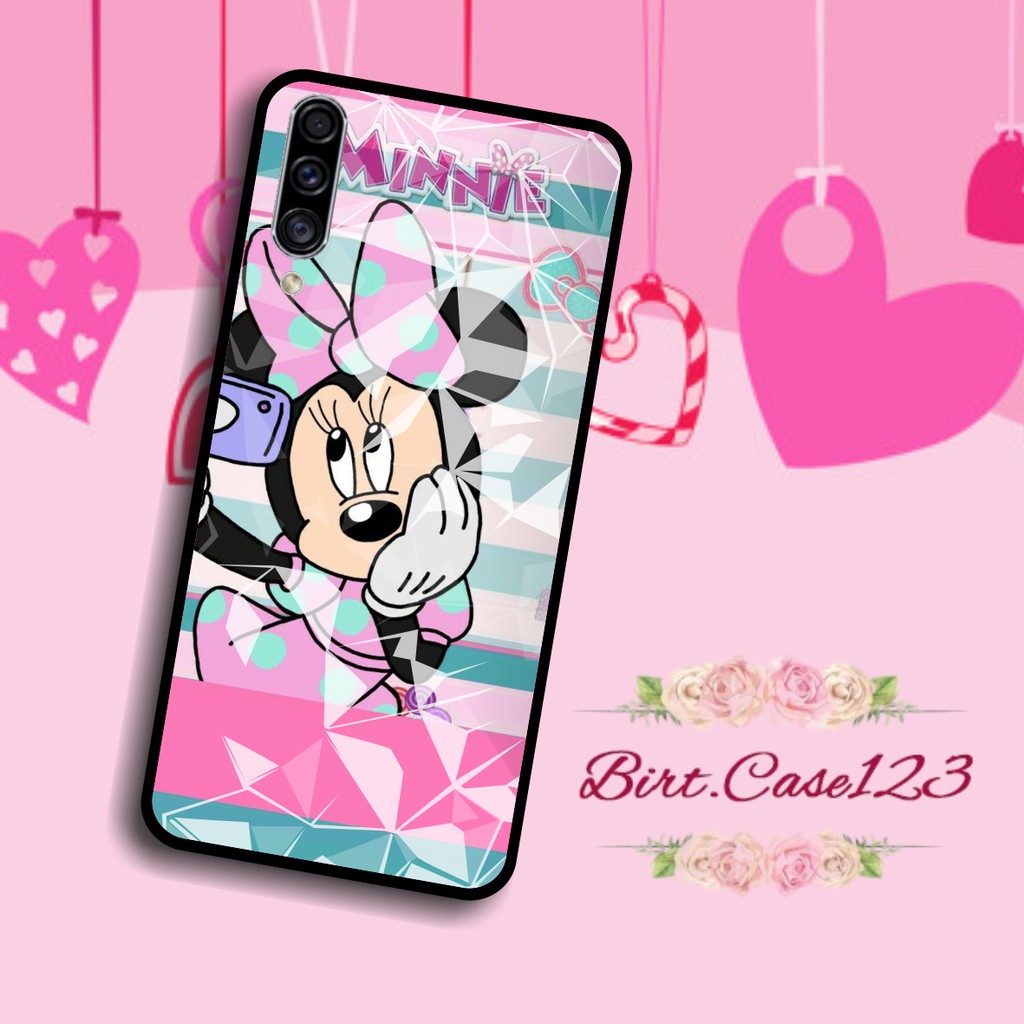 softcase diamond gambar MINNIE MOUSE Vivo Y91 Y17 Y12 Y15 Y93 Y95 Y81 Y83 Y71 Y53 V5 V7 Y30 Y5 BC617