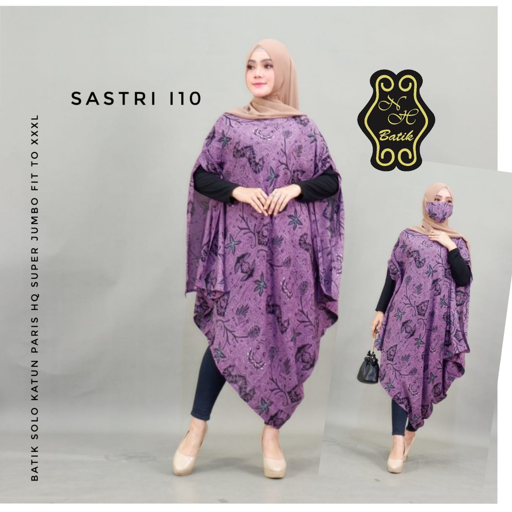 DRES KAFTAN  - GAYA BATIK - BAJU DRES BATIK WANITA MODERN bahan katun