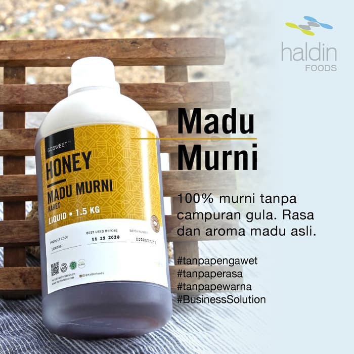 

Madu murni ( Honey Hevea / madu karet ) Haldin Foods