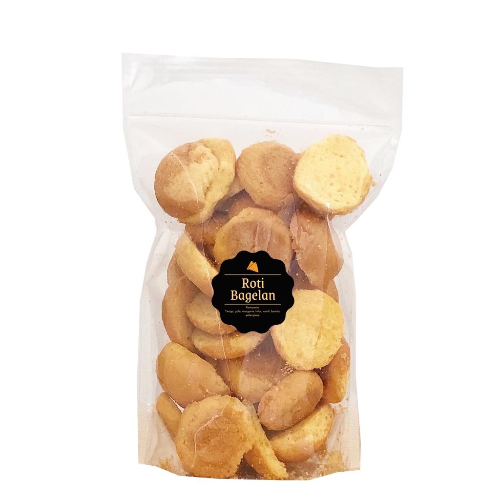 [DELISH SNACKS] Roti Bagelan (M) 120gr / Snack Cemilan / Camilan Manis Makanan Ringan Bagelen