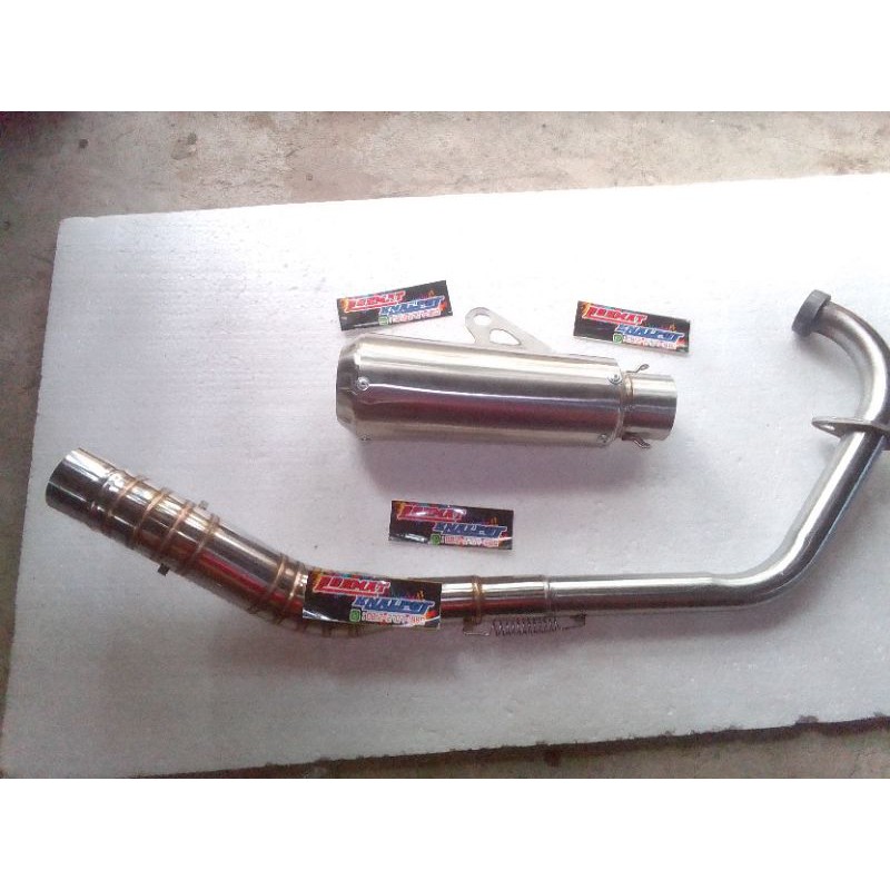 knalpot racing GTX polos tanpa mrek vixion.fu.tiger.mp.scorpio.verza.sonic.