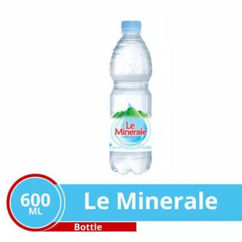 

Le Minerale 600 ml MAYORA air mineral isi 24 pcs