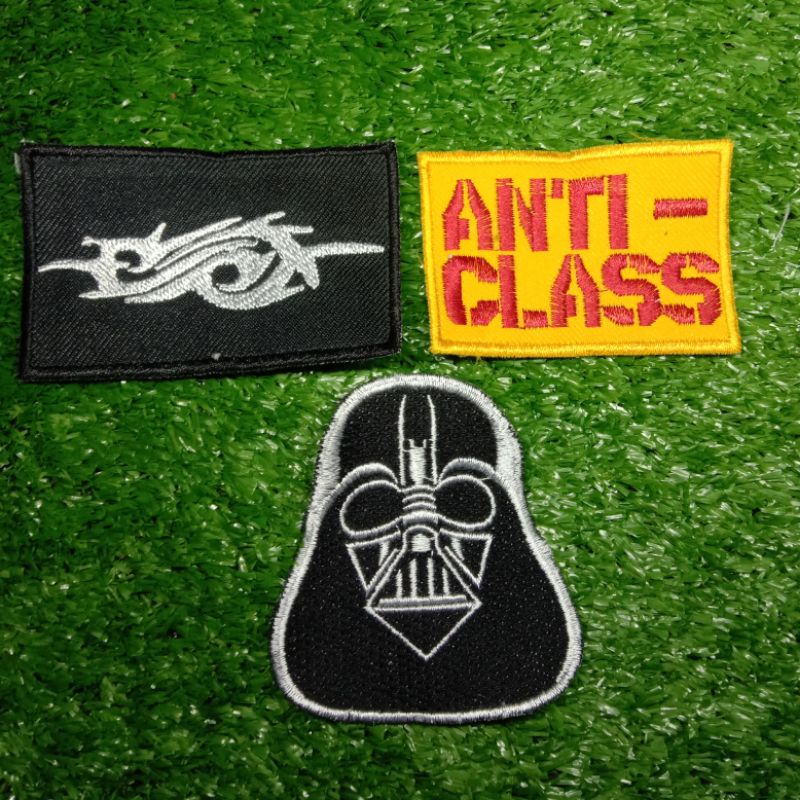 Patch Bordir Jahit Anti Class Bagus Emblem Tempelan Jaket