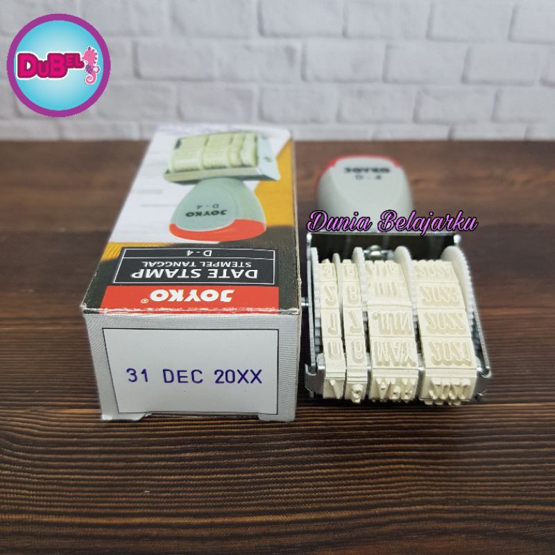 

Stempel Tanggal / Cap Tanggal / Date Stamp Joyko D4