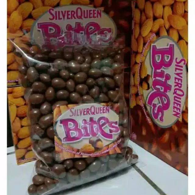 

Coklat SilverQueen Bites Almond & Mede exp 12 Desember 2025