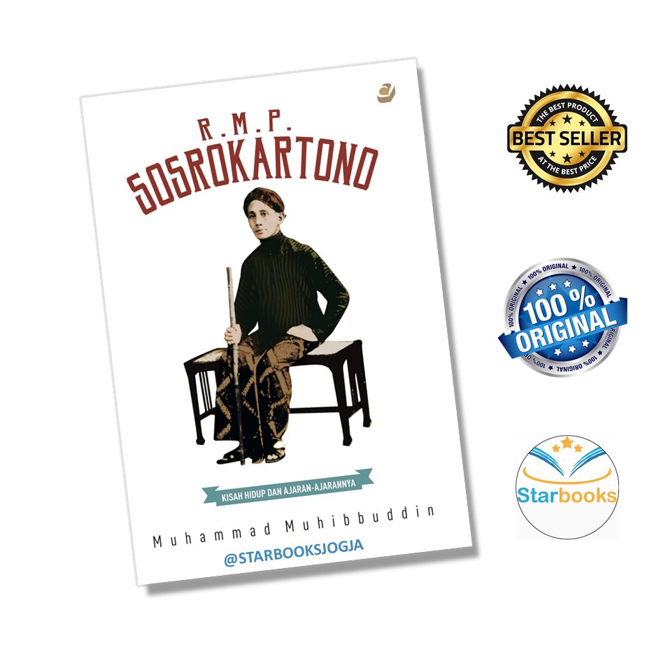 NEW BUKU R.M.P. SOSROKARTONO : KISAH HIDUP & AJARAN-AJARANNYA - ARASKA