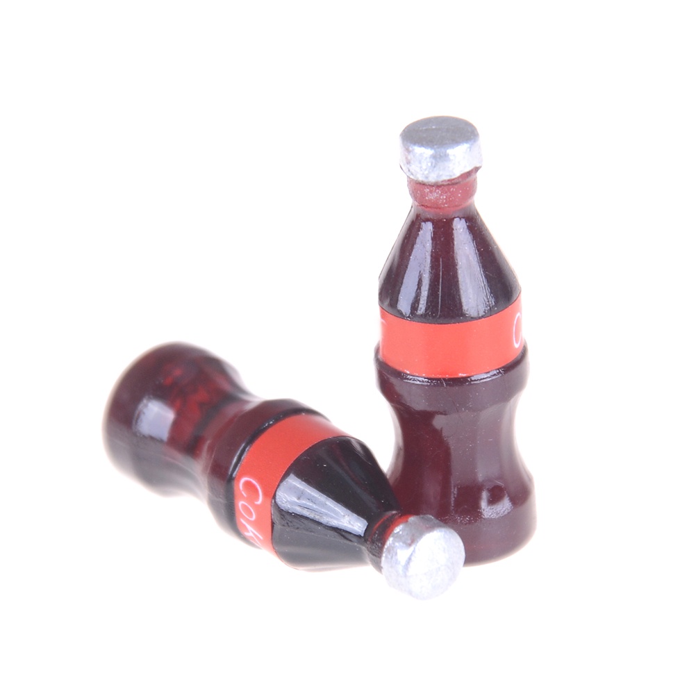 13pcs / set Miniatur Botol Coca Cola Skala 1: 12 Untuk Rumah Boneka