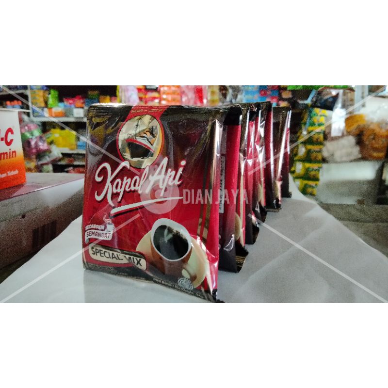 

Kopi Kapal Api Special Mix Renceng Isi 10