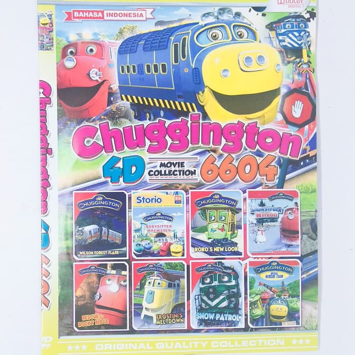 TERMURAH Kaset Dvd Kartun Chuggington Animasi Collection Hiburan Anak Anak DVD DTS