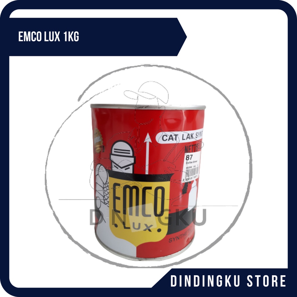 Jual Emco Lux Cat Finish Kayu And Besi 1 Kg Shopee Indonesia 8194