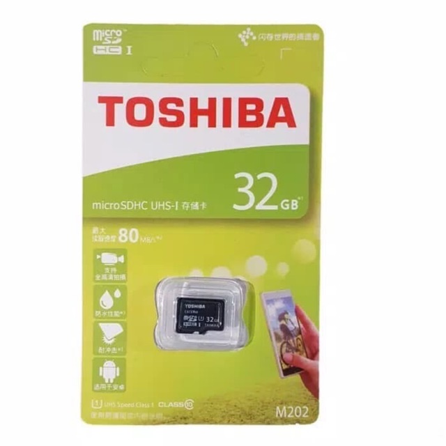 &lt; M.A &gt; Memory card toshiba 32gb