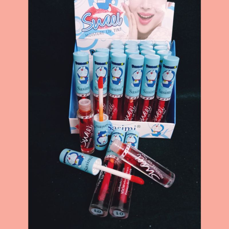 PROMO PER12PCS!!!LIP TINT SASIMI DORAEMON S761