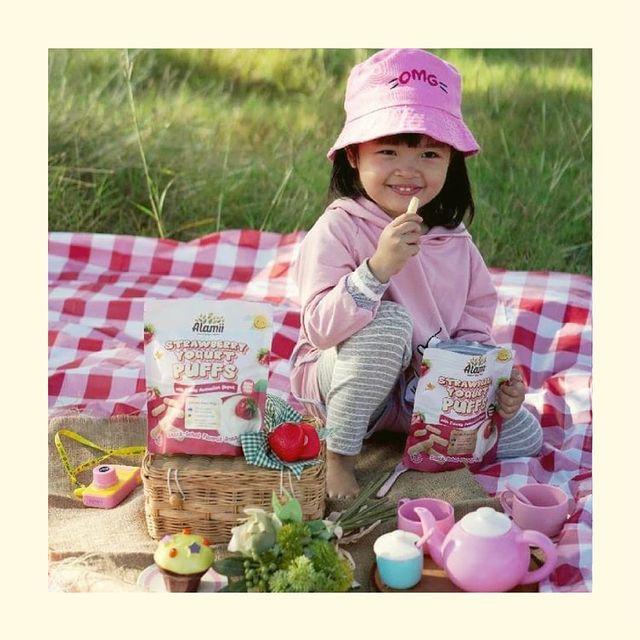 Alamii Puffs Healthy Snack Anak / Cemilan Anak 12m+ - 30g (Tersedia varian rasa)