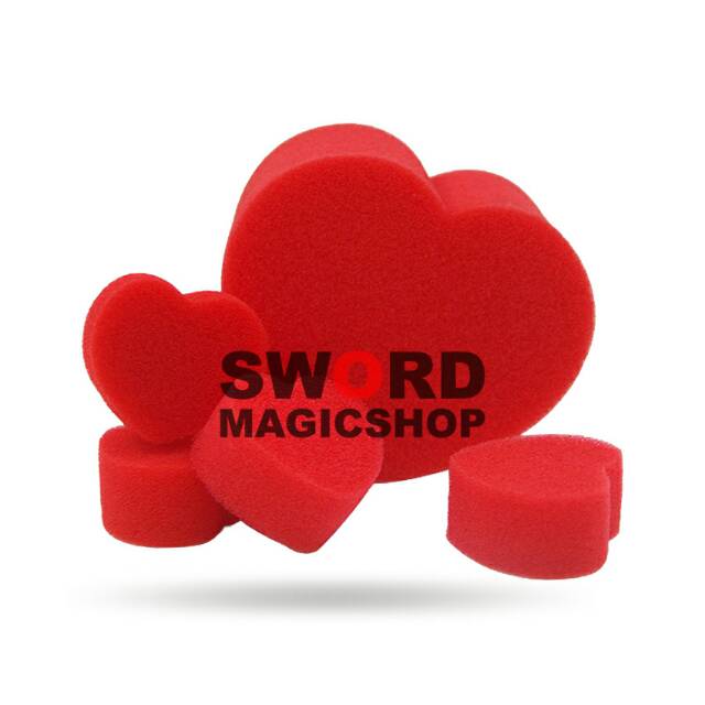 Alat Sulap Sponge Heart - Spon Hati - Sulap Spon - Sponge Magic
- Sword Magic Shop