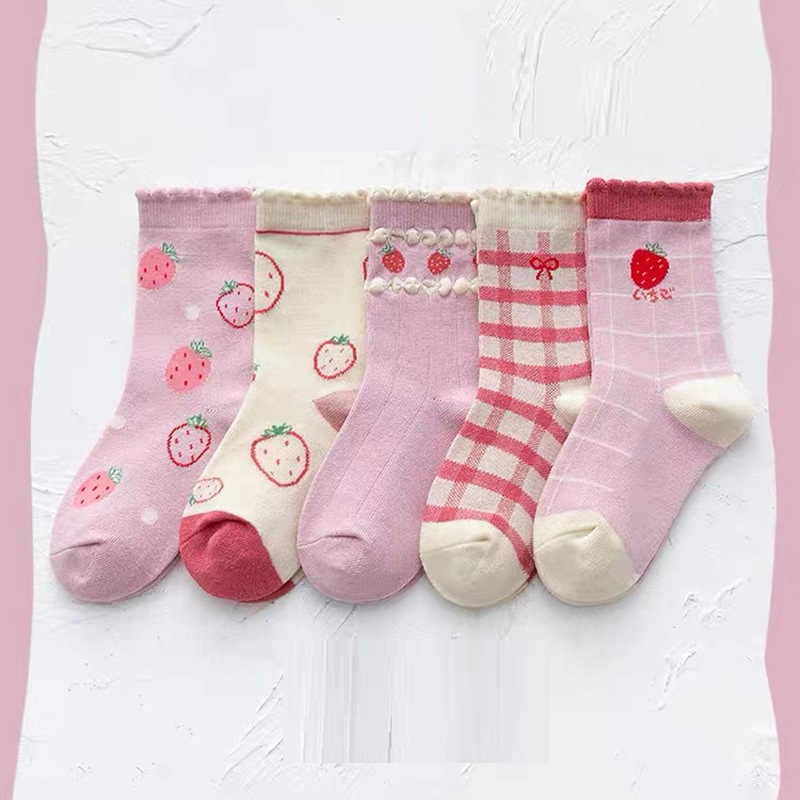 NEW  (1 set 5 psg ) Set kaos kaki bayi dan anak tebal premium