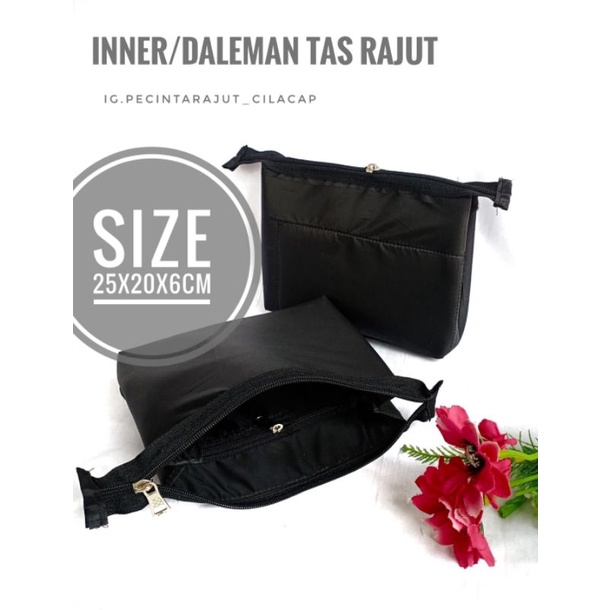 INNER INER DALEMAN TAS RAJUT FURING TAS RAJUT