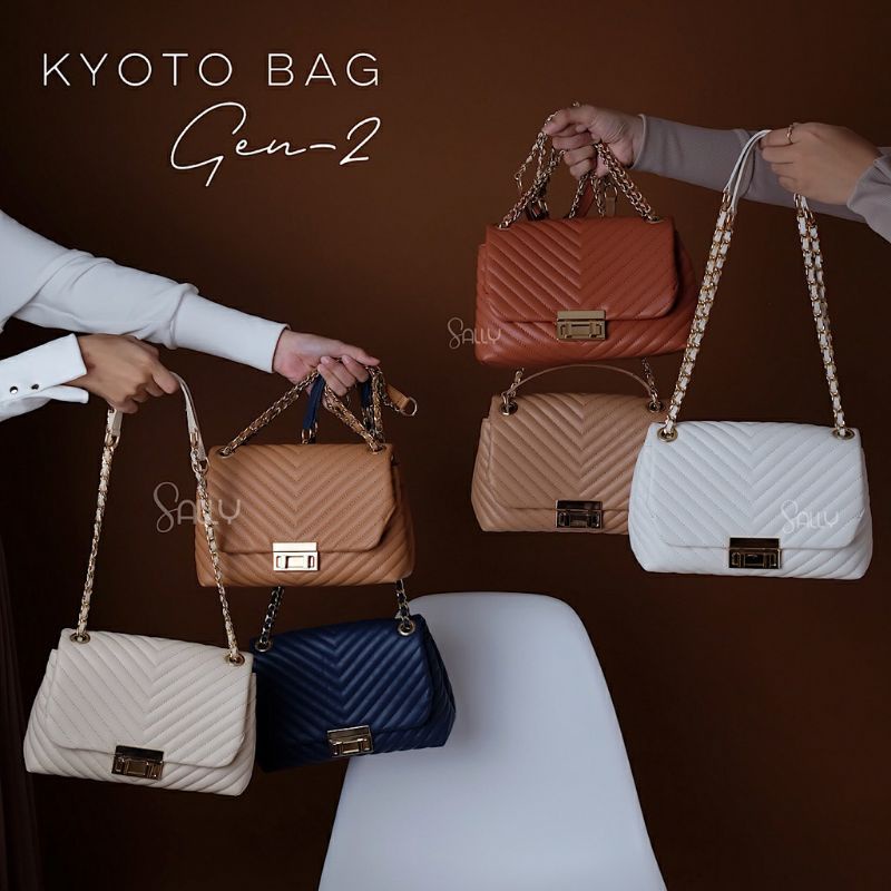 KYOTO BAG Tas Selempang Wanita PREMIUM by Sally_Scarf