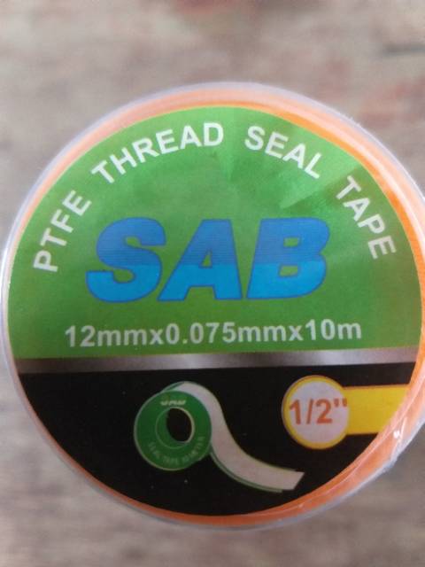 [1Slop]Seal tape merk SAB 1 slop isolatif isolatip