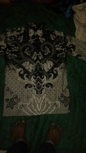 Mahajana Biru Kemeja Batik Pria Lengan Panjang Atasan Batik Solo Kemeja Pria Batik Modern By Gba