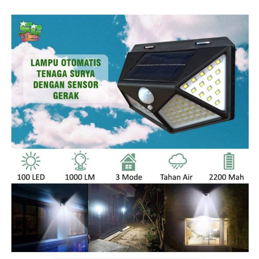 LAMPU TENAGA SURYA LAMPU SOLLAR CEL