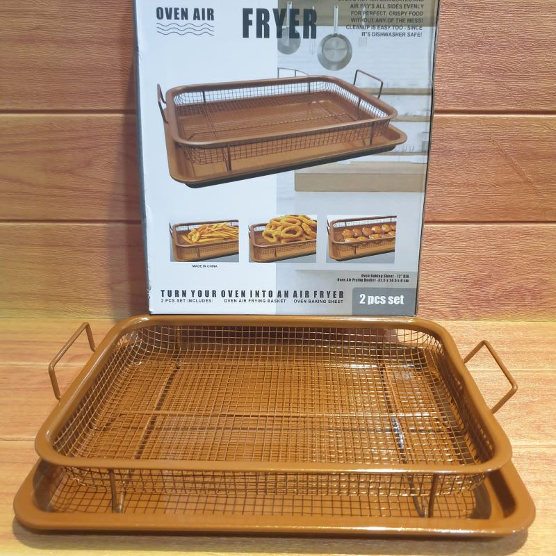 Saringan Nampan / Cooling Rak / Nampan Tirisan Minyak / Fryer / Oven Air Murah