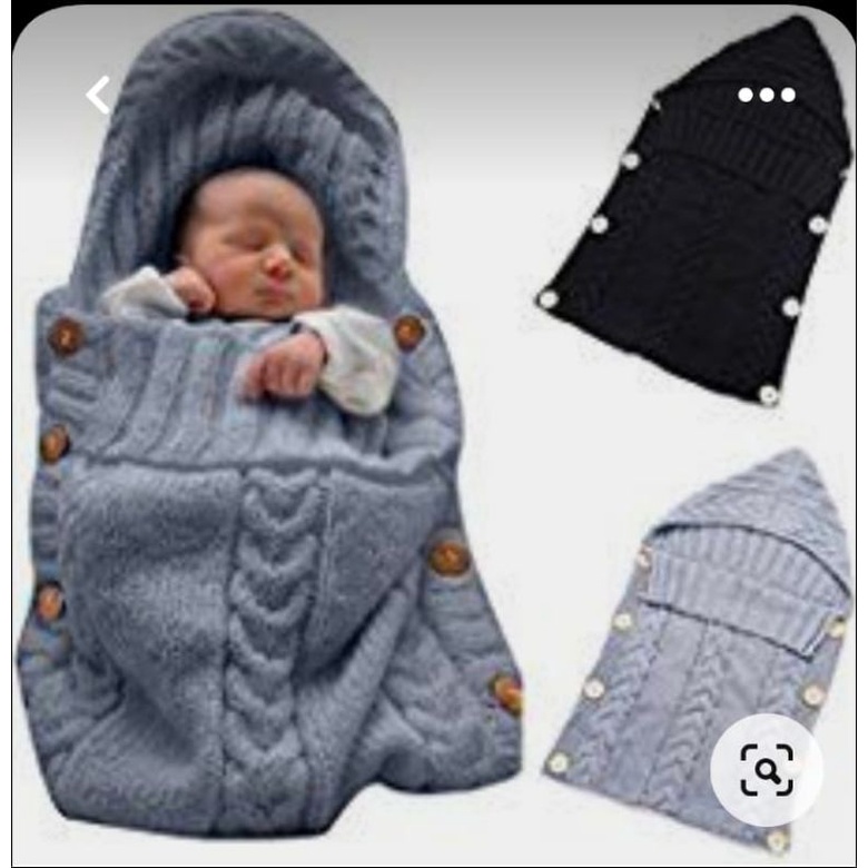 SLEEPING BAG BAYI MALIKIN PREMIUM DI JAMIN TEBAL LAKI-LAKI DAN PEREMPUAN 0-8 BULAN / PENGHANGAT BAYI / BAJU TIDUR BAYI RAJUT