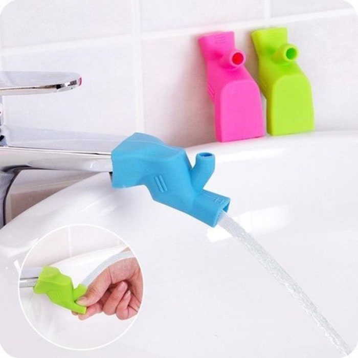 Sambungan Keran Air Silikon Wastafel Faucet Extension Silicon