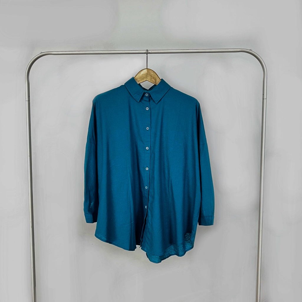 Kemeja Wanita Fienna Linen-Turqish