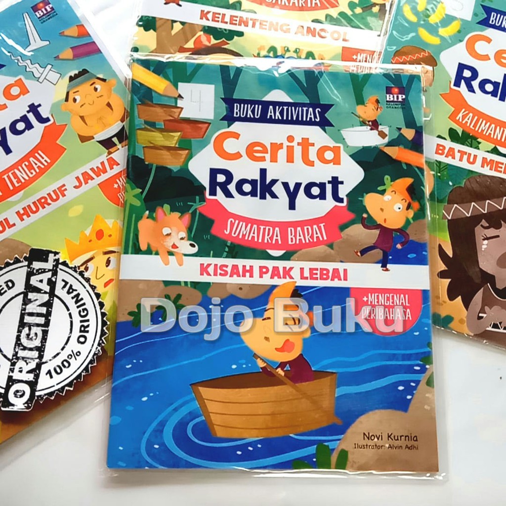 Seri Buku Aktivitas Cerita Rakyat by Novi Kurn