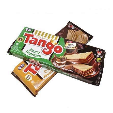 

TANGO Wafer CHOCO TIRAMISU dan CHOCO JAVAMOCCA 130gr