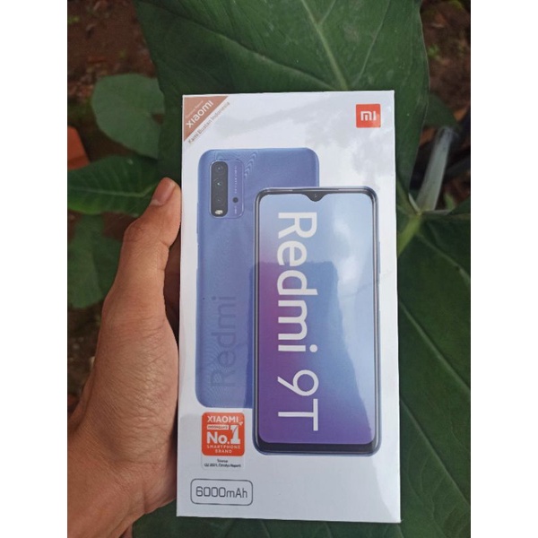 Redmi 9t 6/128 baru garansi resmi
