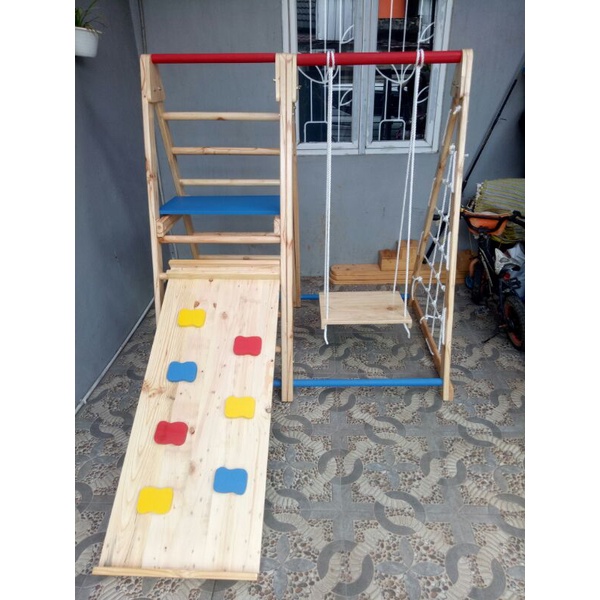 brakiasi / brakiasi portable/ Brakiasi lipat / brakiasi triangle / pikler triangle/ triangle pickler