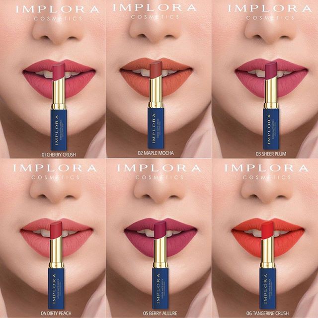 Implora Lipstick Intense Matte (Lipstik Implora)