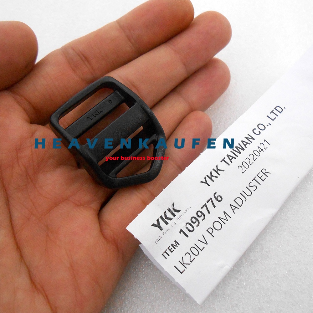 Ring Tangga / Adjuster Ring Jalan Tali Tas Ransel 2 cm YKK Poly Acetal Kuat Kokoh High Quality