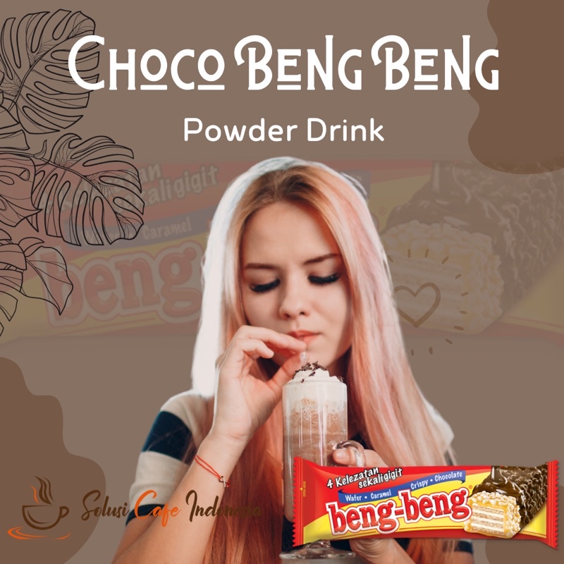 

Bubuk Minuman rasa choco Beng beng kemasan sachet 30gr Solusi Cafe Indonesia