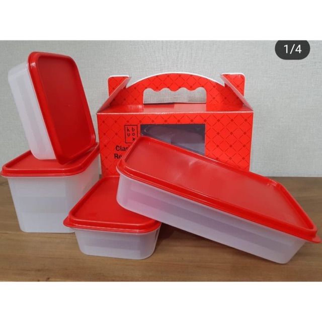 KUBOX Classic Red Set