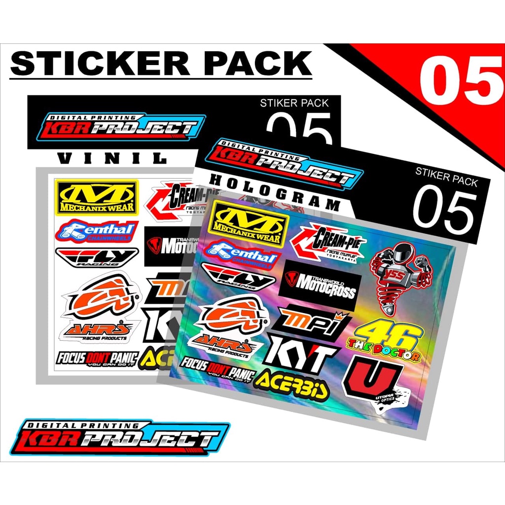 

Sticker Pack - Sticker Pack Variasi List Sticker Pack.05 Design IPING STICKER