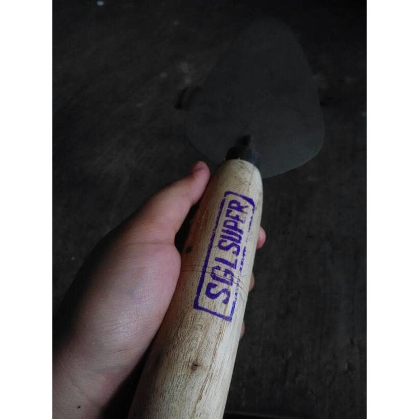 Sendok Semen Gagang Kayu Murah