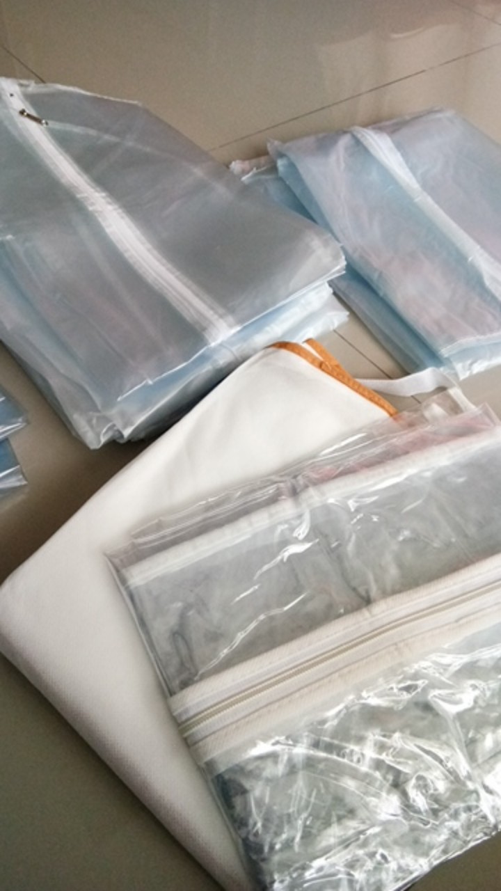 Cover Tas Gaun Plastik Mika / Sarung Tas Baju Pengantin / Cover Gantungan Gaun / Pelindung Baju Gaun