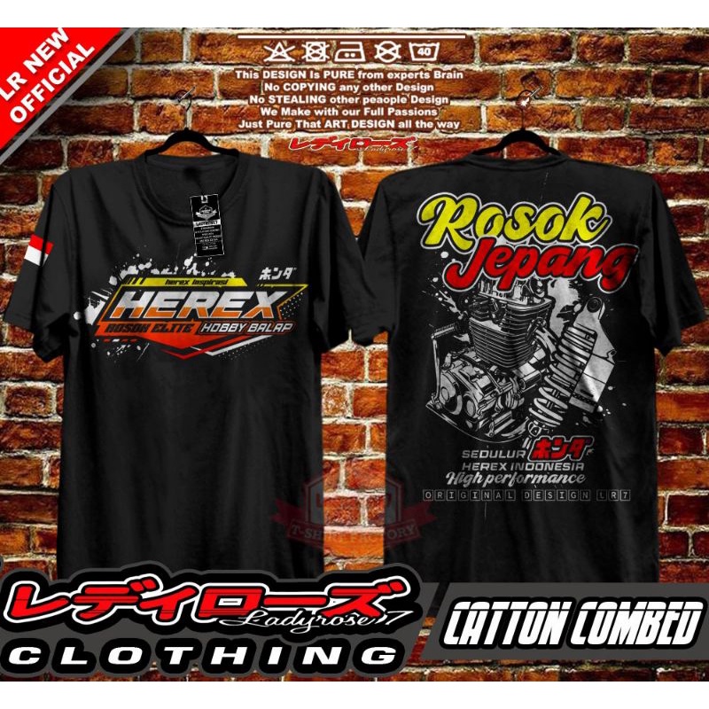 KAOS RACING ROSOK JAPAN ROSOK JEPANG ROSOK CILIK HEREX