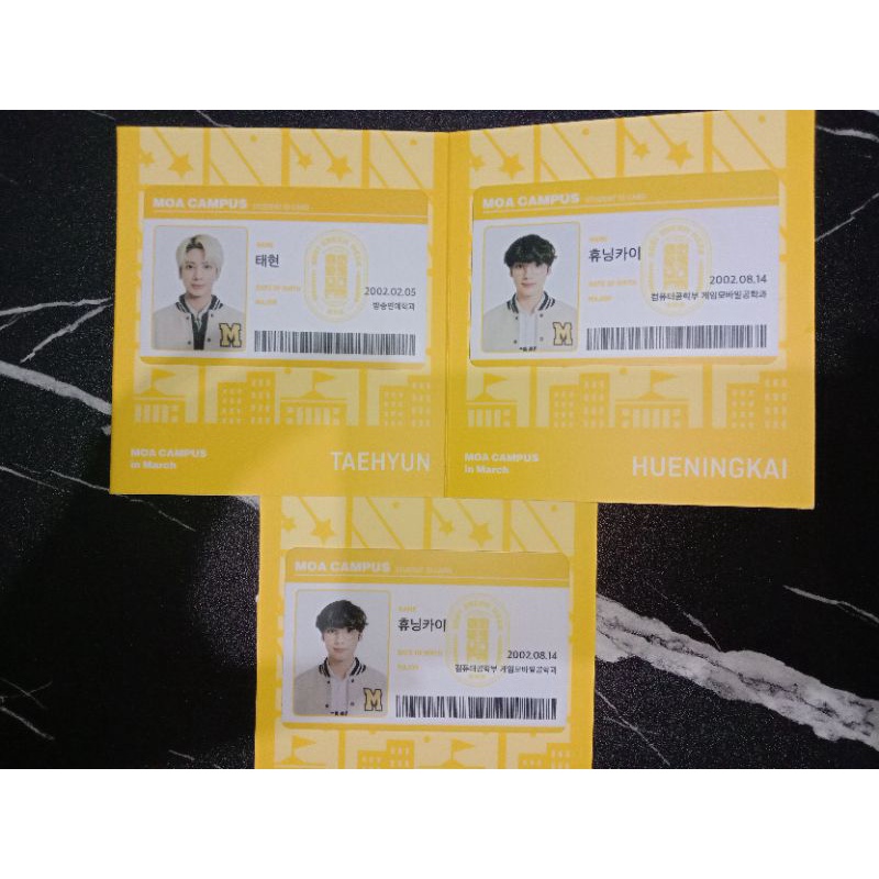 

[Ready stok] Official ID card student TXT