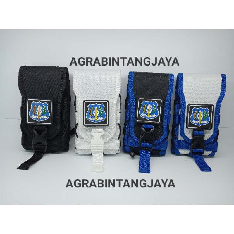 sarung hp security / tempat handphone / 6'7 inchi & 6 inchi /logo security