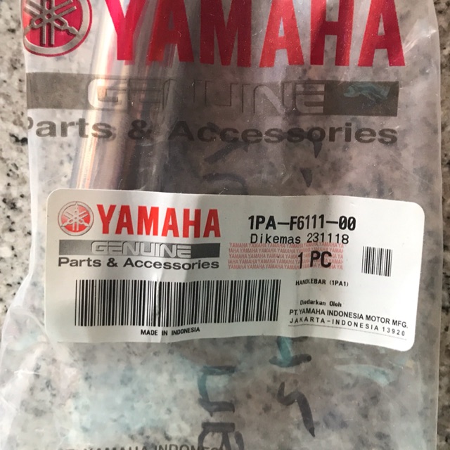Stang stir setir Yamaha Vixion New 1PA F6111 00 Tahun 2013-2016