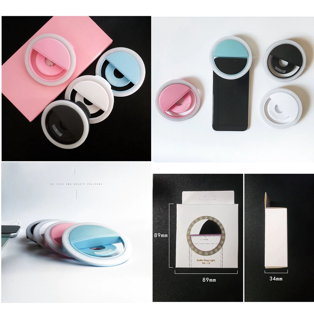 Selfie Ring LED Light - 3 Brightness Level